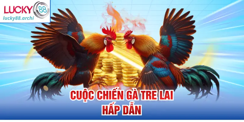 Cuộc chiến gà tre lai hấp dẫn