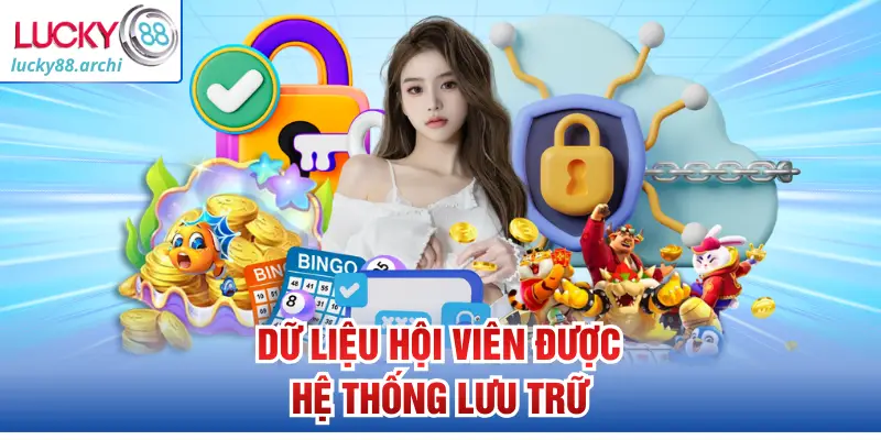 Dữ liệu hội viên được hệ thống lưu trữ